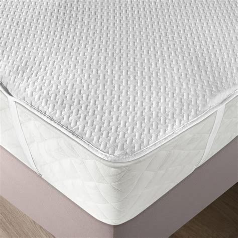 mattress protector waterproof breathable sheet with straps fitted bed