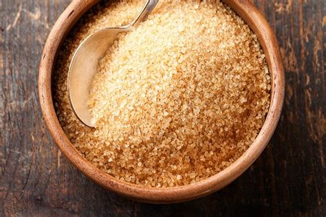 differences  raw white  brown sugar healthy food tribe