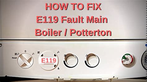fix  fault main boiler quick  easy homeowners youtube