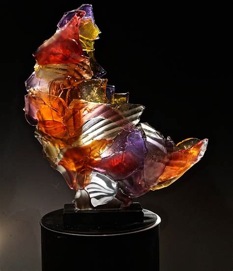 Stripes By Caleb Nichols Art Glass Sculpture Artful Home Glass