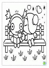 Coloring Pucca Dinokids Coloringdolls sketch template