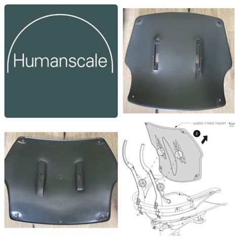 humanscale freedom chair  shell graphite humanscale freedom parts ebay
