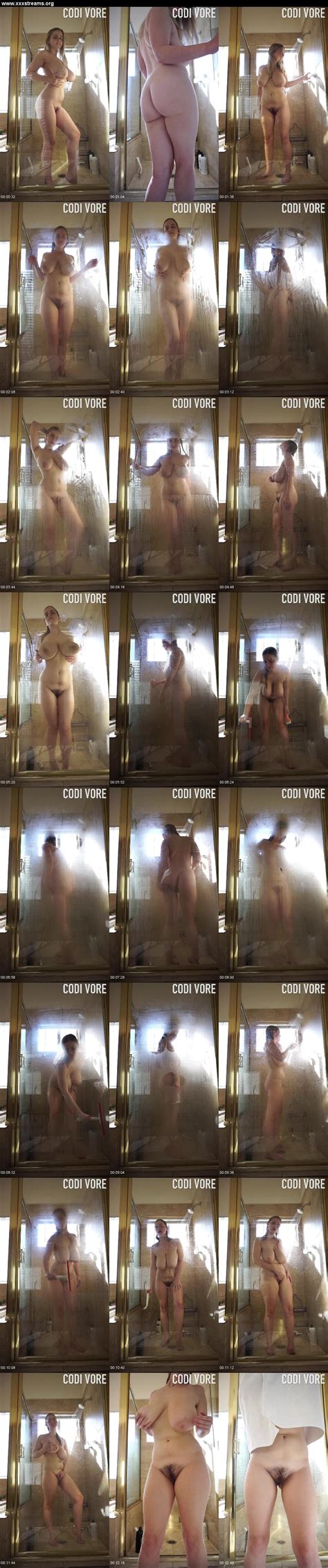 [manyvids] codi vore steamy body glass shower 1080p