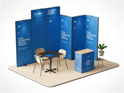 trade show exhibition booth psd mockups psd mockups