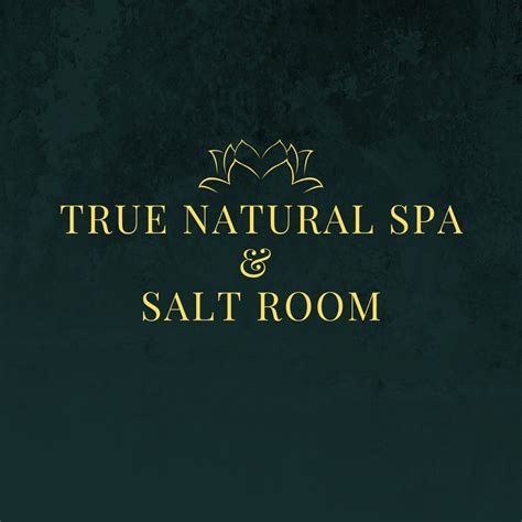 true natural spa salt room