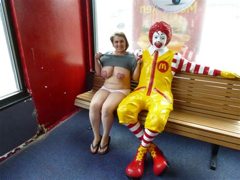 wonder if there s any milk in there ronald mcdonald pussy magnet sorted luscious