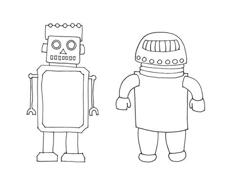 image result  robot coloring robot party coloring pages