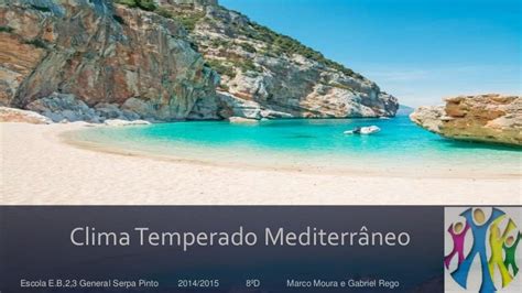 clima temperado mediterrâneo