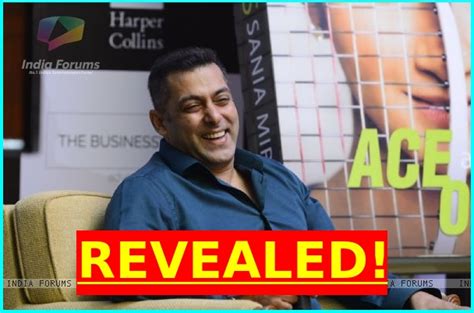 Salman Khan Makes Shocking Revelation About His Sex Life