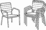 Lawn Chairs Furniture Coloring Pages sketch template