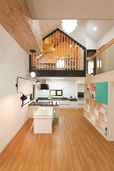 modern  shaped house  south korea idesignarch interior design architecture interior