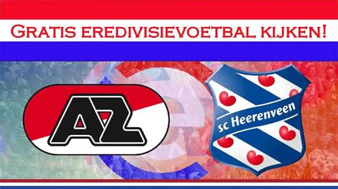 livestream  uur az sc heerenveen sportstream