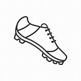 Cleats Soccer sketch template