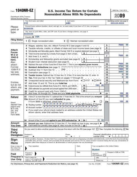 share  fun sample federal tax returns  students    tax