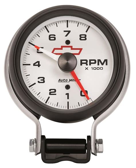 auto meter   tachometer adjustable red  indicator autoplicity