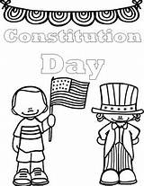 Constitution Kiddos Teaching sketch template