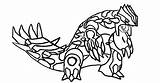 Kyogre Getcolorings Primal Groudon Pag sketch template