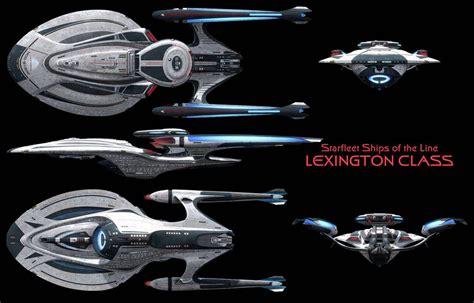 lexington class starship high resolution  enethrin  deviantart