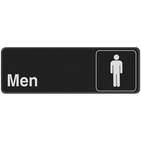 everbilt      mens restroom sign   home depot