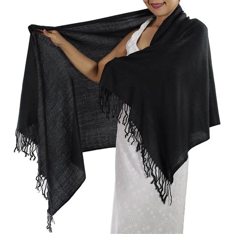 black pashmina scarf black pashminas buy  save