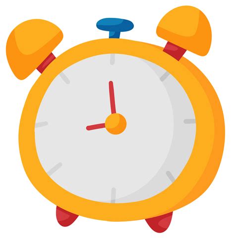 alarm clock cartoon icon  png