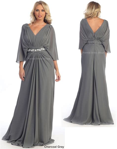 Plus Size Mother Of The Bride Dresses With Sleeves