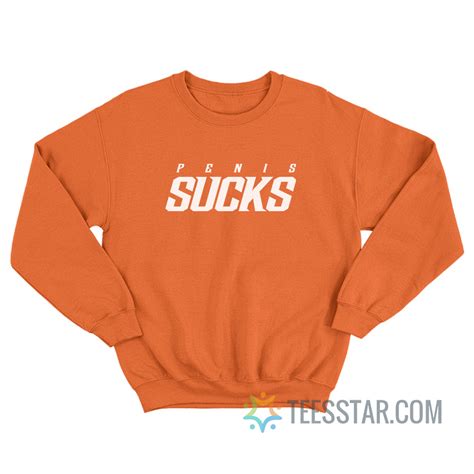 Penis Sucks Phoenix Suns Logo Parody Sweatshirt