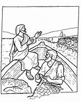 Disciples Teaching Fisherman Vbs Apostles sketch template