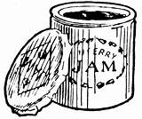 Jam Clipart Jar Clip Etc Cliparts Tiff Resolution Usf Edu Small Medium Original Large Library Lid Off sketch template