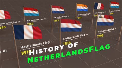 Evolution Of Netherlands Flag History Of Netherlands Flag Flags Of