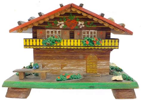 beautiful reuge wooden  box cabin house wind    wooden