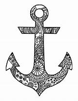 Anchor Coloring Pages Printable Birijus Anchors Adult Color Navy Print Reduced Getcolorings Beautiful Colouring Getdrawings Sheets sketch template