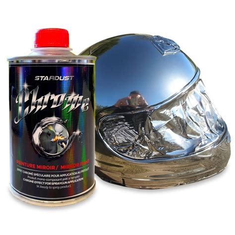 chrome paint  mirror effect  spray gun chrome paints