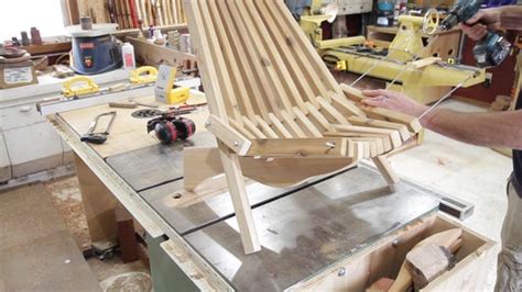 Folding Cedar Lawn Chair 7 Steps With Pictures Instructables
