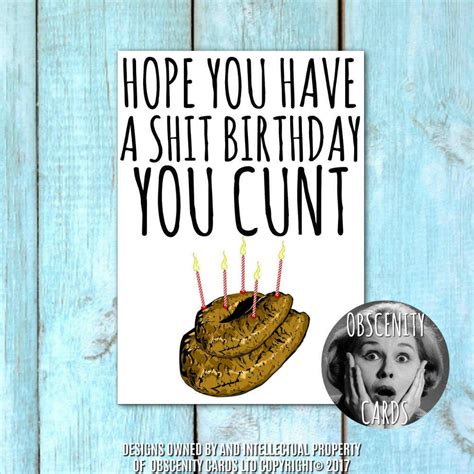 funny happy birthday card 40th one year closer to stinking of piss