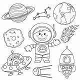 Comet Moon Astronaut Ufo Nave Espacial Sputnik Illustration Sterren Raum Constellation Coloriage Planetas Aarde Weltraum Mond Elemente Erde Konstellation Rakete sketch template