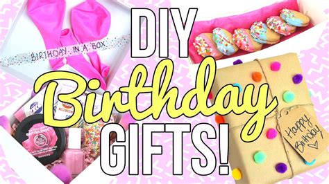 diy birthday gifts easy cheap youtube