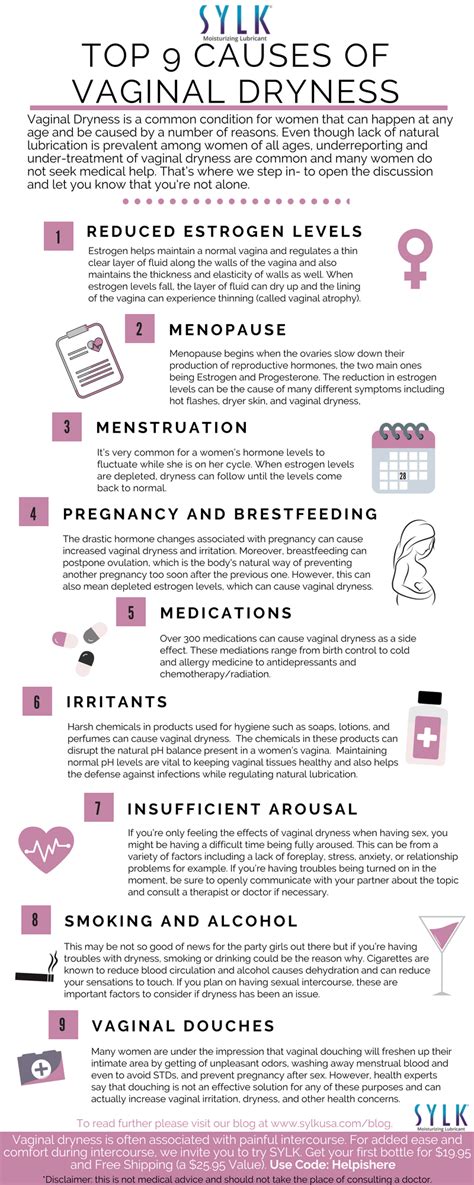 top 9 causes of vaginal dryness sylk usa