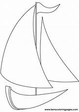 Coloring Pages Yacht Color Colouring Simple Boat Print Sailboat Printable Handout Below Please Click Library Clipart Getcolorings Popular Kids Line sketch template