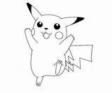 Pikachu Coloring Pages Baby Printable Pokemon Cute Template Drawing Sketch Random sketch template