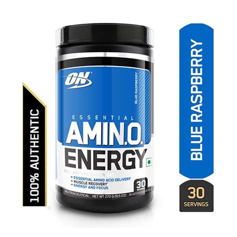 Buy Optimum Nutrition On Amino Energy Blue Raspberry 30