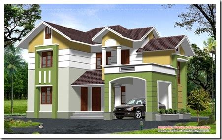 kerala home design   sqft