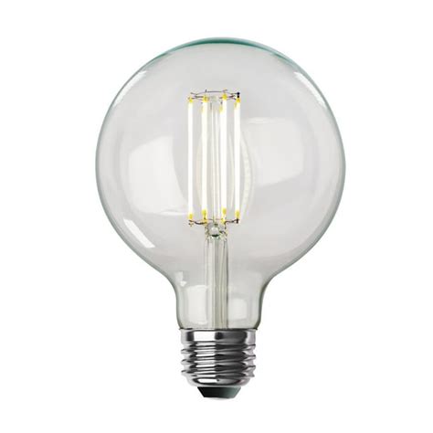 watt equivalent  dimmable led clear glass vintage edison light