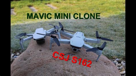 mavic mini clone  brushed drone revue test youtube