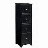 Pictures of Black Filing Cabinet 4 Drawer