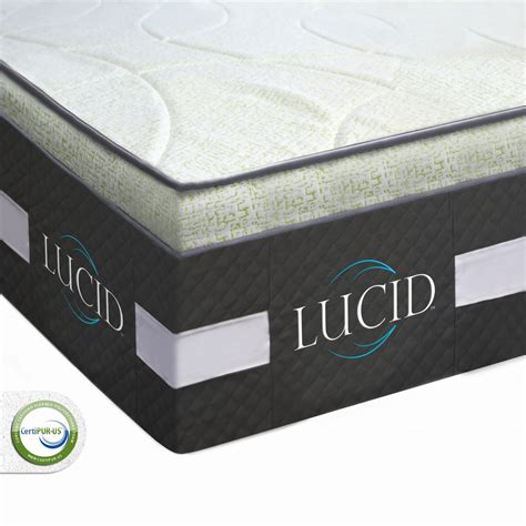 Lucid 16 Latex And Memory Foam Mattress And Reviews Wayfair