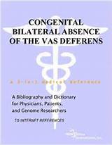 Congenital Absence Of The Vas Deferens