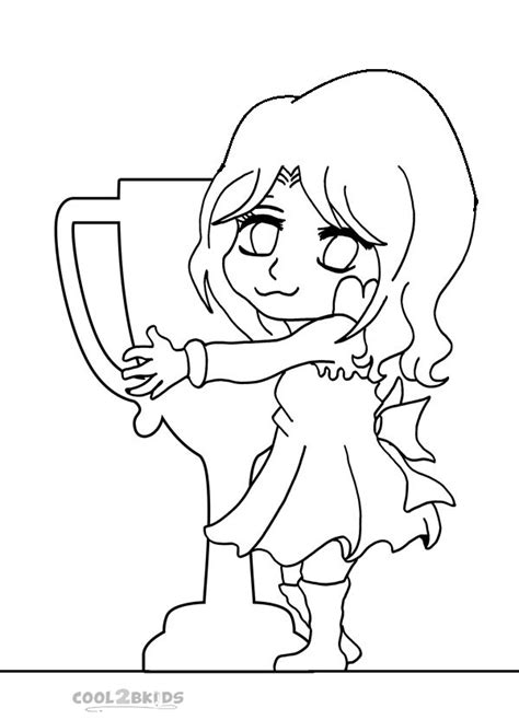 printable chibi coloring pages  kids coolbkids