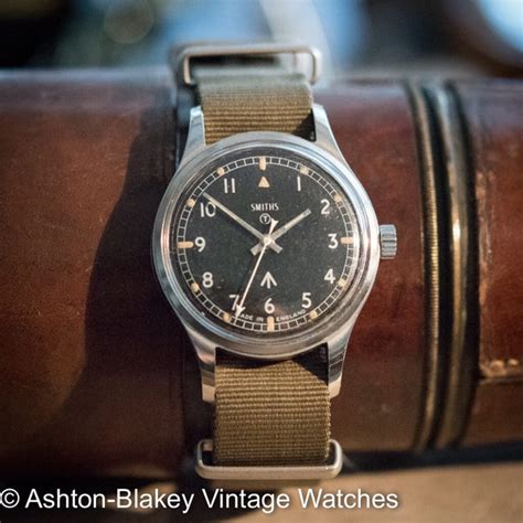 smiths british military vintage  ashton blakey vintage watches
