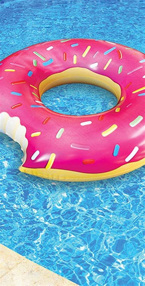 big mouth giant pink frosted donut float bm1516 donut ring float